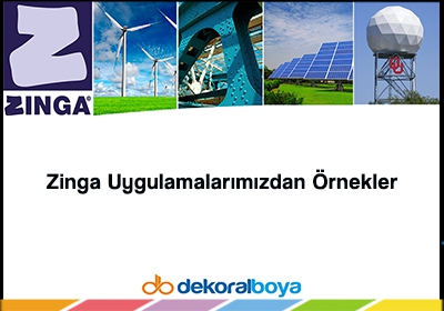 Zinga Boya Uygulamaları